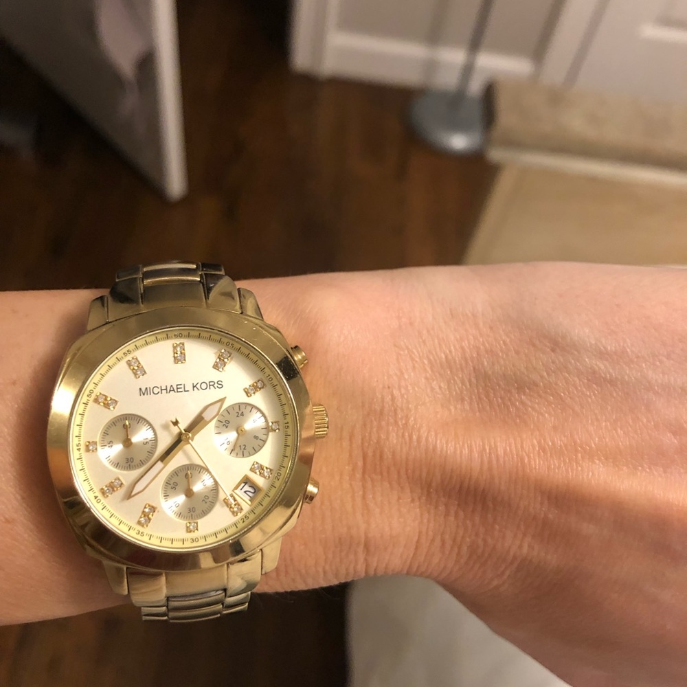 Michael Kors Ladies Gold Watch